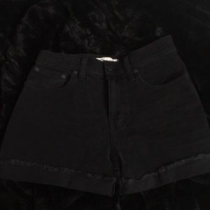 Madewell highwaist denim shorts